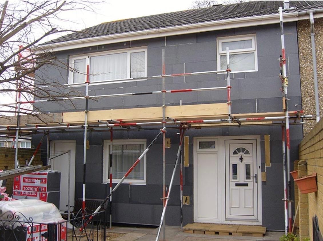 Before — Exterior Rendering & Facade Renovation by Vision Touch Ltd, Greater London