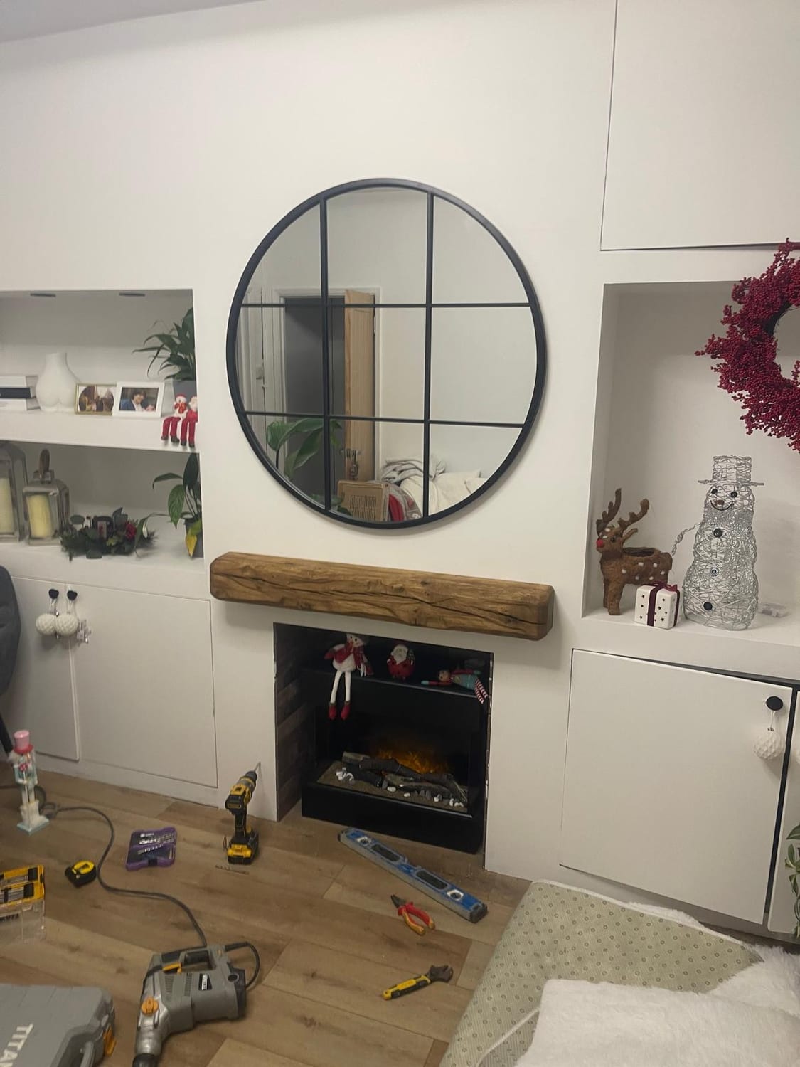 Before — Bespoke Media Wall by Vision Touch Ltd, Greater London