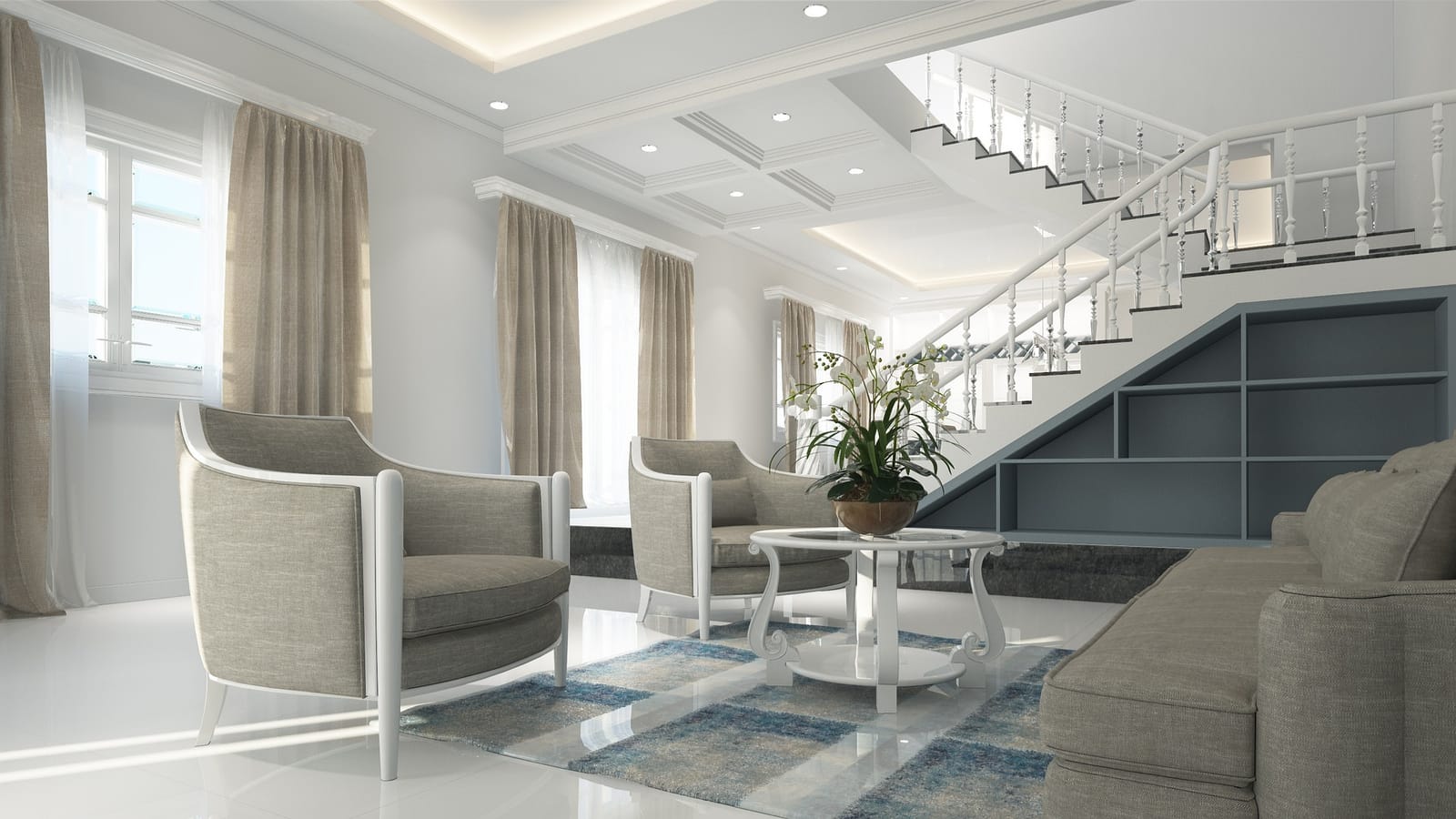 Premium interior finished by Vision Touch Ltd
