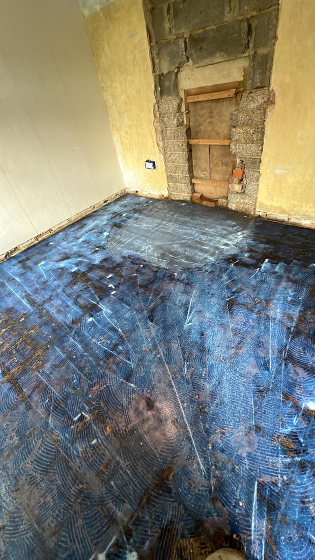 Full property renovation mid-build