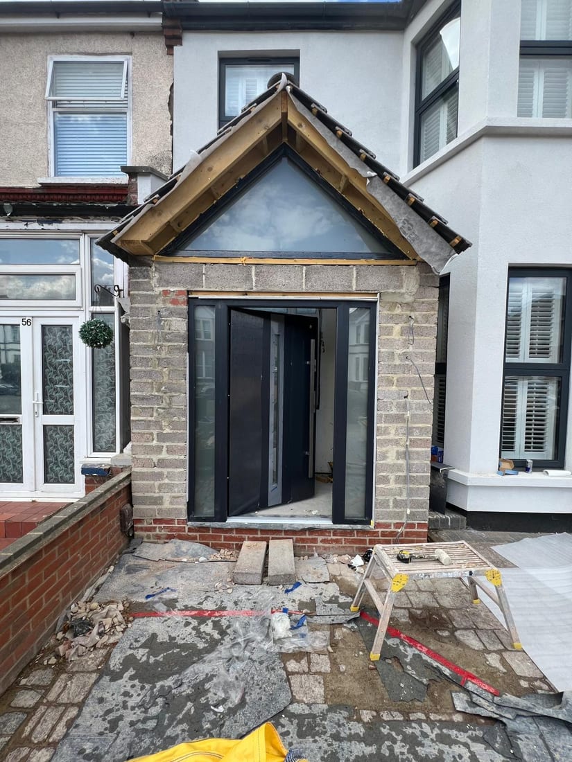 Entrance renovation and finishing works