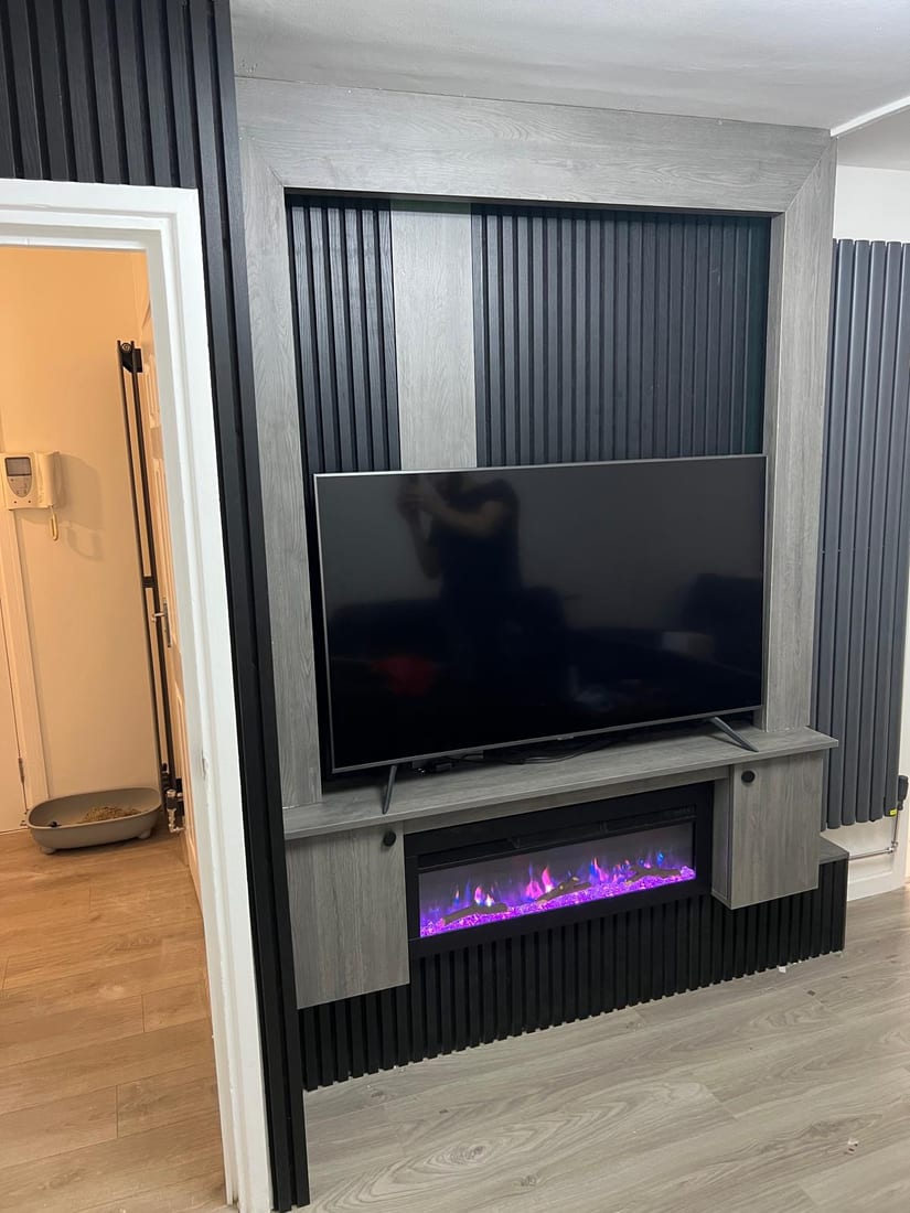 Bespoke media wall installation